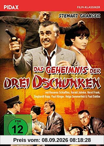 Das Geheimnis der drei Dschunken / Spannender Abenteuerkrimi mit Starbesetzung (Pidax Film-Klassiker)