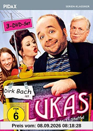 Lukas, Staffel 1 / Die ersten 13 Folgen der Comedyserie mit Dirk Bach (Pidax Serien-Klassiker) [3 DVDs]