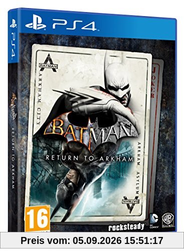 Batman : Return to Arkham Jeu PS4