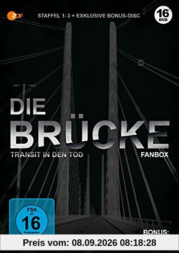 Die Brücke - Transit in den Tod - limitierte Fanbox (Staffel 1-3 + Bonus-Disc) (exklusiv bei Amazon.de) [Blu-ray]