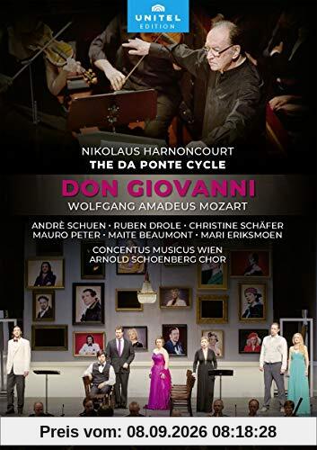 Mozart: Don Giovanni [Nikolaus Harnoncourt; Theater an der Wien, 2014] [2 DVDs]