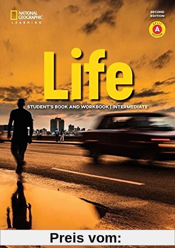 Life - Second Edition: B1.2/B2.1: Intermediate - Student's Book and Workbook (Combo Split Edition A) + Audio-CD + App: U
