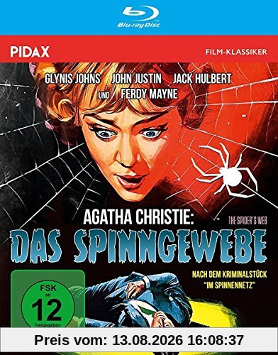 Agatha Christie: Das Spinngewebe (The Spider's Web) / Hochspannender Agatha-Christie-Krimi nach dem Kriminalstück IM SPINNENNETZ (Pidax Film-Klassiker) [Blu-ray]