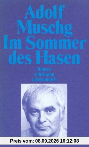 Im Sommer des Hasen: Roman (suhrkamp taschenbuch)