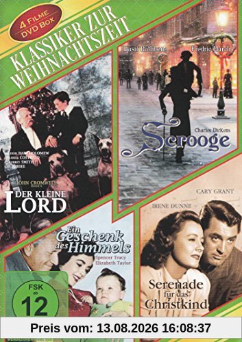 Klassiker zur Weihnachtszeit : Der kleine Lord - Ein Geschenk des Himmels - Serenade für das Christkind - Scrooge (Die Nacht vor Weihnachten)