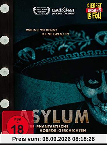 Asylum - Irre-phantastische Horror-Geschichten (Limited Edition Mediabook, + DVD, Cover C) [Blu-ray]