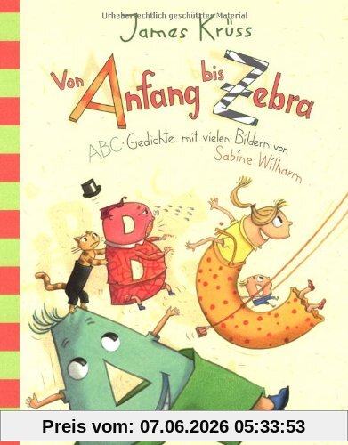 Von Anfang bis Zebra - ABC Gedichte
