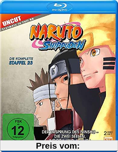 Naruto Shippuden - Staffel 23: Der Ursprung des Ninshu - Die zwei Seelen, Indora und Ashura (Folgen 679-689) [Blu-ray]
