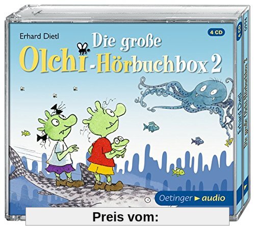 Die große Olchi-Hörbuchbox 2 (4 CD): Hörspielbox, ca. 277 min.