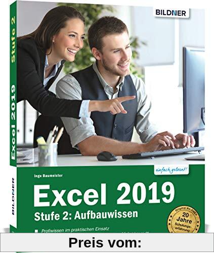 Excel 2019 - Stufe 2: Aufbauwissen: Komplett in Farbe!