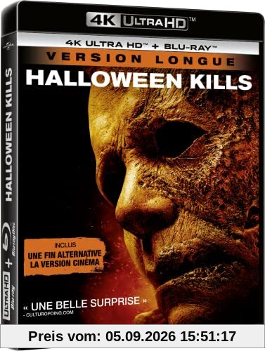 Halloween Kills [4K Ultra-HD + Blu-Ray-Version Longue]
