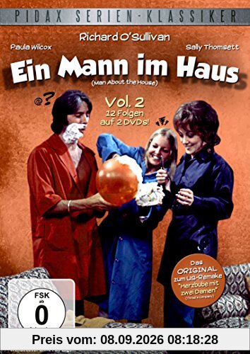Ein Mann im Haus, Vol. 2 (Man About the House) - Das Original zum US-Remake HERZBUBE MIT ZWEI DAMEN / Weitere 12 Folgen der Kultserie (Pidax Serien-Klassiker) [2 DVDs]