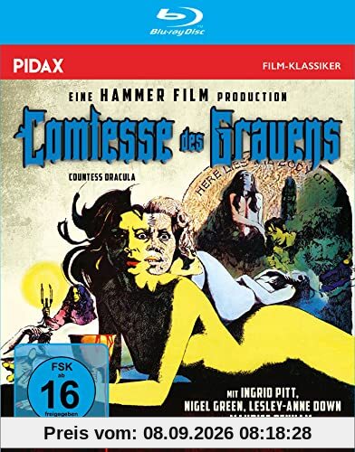Comtesse des Grauens (Countess Dracula) / Kultiger Horrorfilm aus den legendären Hammer-Studios (Pidax Film-Klassiker) [Blu-ray]