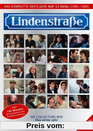 Lindenstraße - Das komplette 1. Jahr (Folge 1 - 52) (Collector's Box, 11 DVDs)