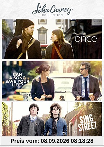 John Carney Collection - Once / Can A Song Save Your Life? / Sing Street [3 DVDs]