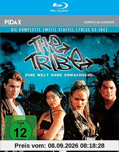 The Tribe - Eine Welt ohne Erwachsene, Staffel 2 / Weitere 52 Folgen der erfolgreichen Sci-Fi-Serie (Pidax Serien-Klassiker) [Blu-ray]
