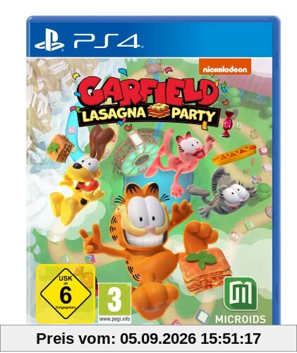 Garfield Lasagna Party [PS4]