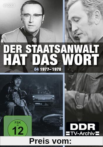 Der Staatsanwalt hat das Wort - Box 4 (DDR TV-Archiv) [4 DVDs]