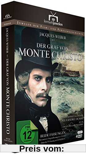 Der Graf von Monte Christo - Der komplette 6-Teiler (Fernsehjuwelen) [4 DVDs]