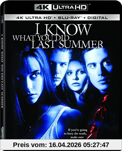 I Know What You Did Last Summer (25th Anniversary) [4K UHD] [Region Free] [Blu-ray]