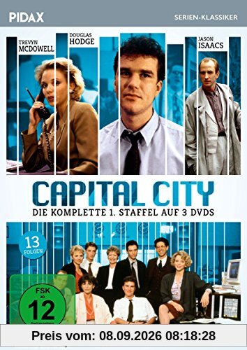 Capital City, Staffel 1 / Die ersten 13 Folgen der packenden Finanz-Serie im Stil von WALL STREET (Pidax Serien-Klassiker) [3 DVDs]
