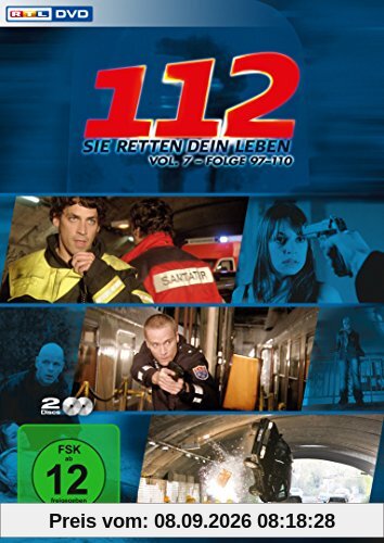 112 - Sie retten dein Leben, Vol. 7, Folge 97-110 [2 DVDs]