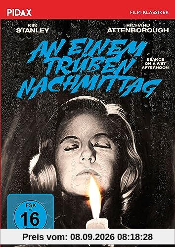 An einem trüben Nachmittag (Séance on a Wet Afternoon) / Vielfach preisgekrönter Mysterykrimi (Pidax Film-Klassiker)