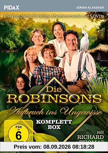 Die Robinsons - Aufbruch ins Ungewisse - Komplettbox / Die komplette 30-teilige Abenteuerserie (Pidax Serien-Klassiker)[5 DVDs]