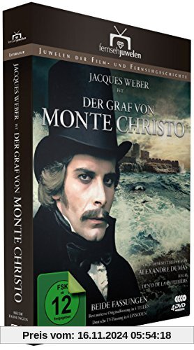 Der Graf von Monte Christo - Der komplette 6-Teiler (Fernsehjuwelen) [4 DVDs]