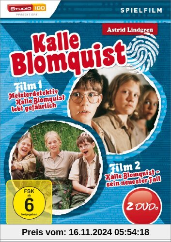 Astrid Lindgren: Kalle Blomquist: Kalle Blomquist lebt gefährlich / Kalle Blomquist ... [2 DVDs]