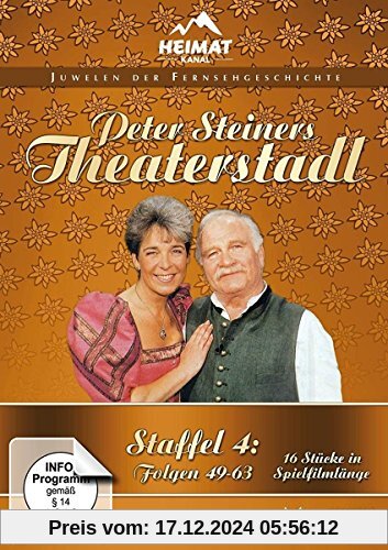 Peter Steiners Theaterstadl - Staffel 4: Folgen 49-63 (8 DVDs)