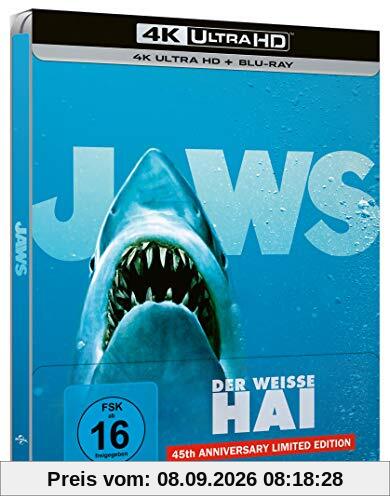 Der weiße Hai - 4K UHD - Steelbook [Blu-ray]