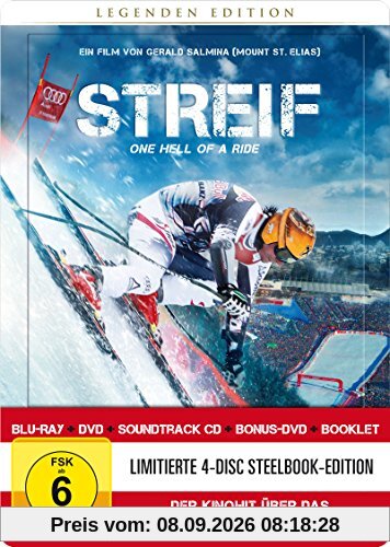 Streif - Legenden Edition im Steelbook - 4 Disc [1 Blu-ray/2 DVDs /1 CD] [Limited Edition]