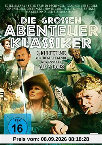 Die großen Abenteuer-Klassiker / Sieben Kultfilme von Regie-Legende Ken Annakin mit absoluter Starbesetzung [7 DVDs]