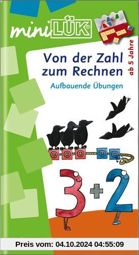 miniLÜK: Von der Zahl zum Rechnen: Aufbauende Übungen für Kinder ab 5 Jahren