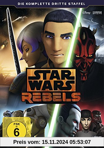 Star Wars Rebels - Die komplette dritte Staffel [4 DVDs]