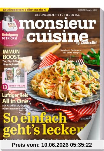 Monsieur Cuisine by mein Zaubertopf 01/23 - Immun Boost - All in One - Abendessen Spezial - 71 Rezepte