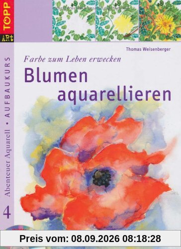 Farbe zum Leben erwecken: Blumen aquarellieren