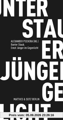 Bunter Staub. Ernst Jünger im Gegenlicht