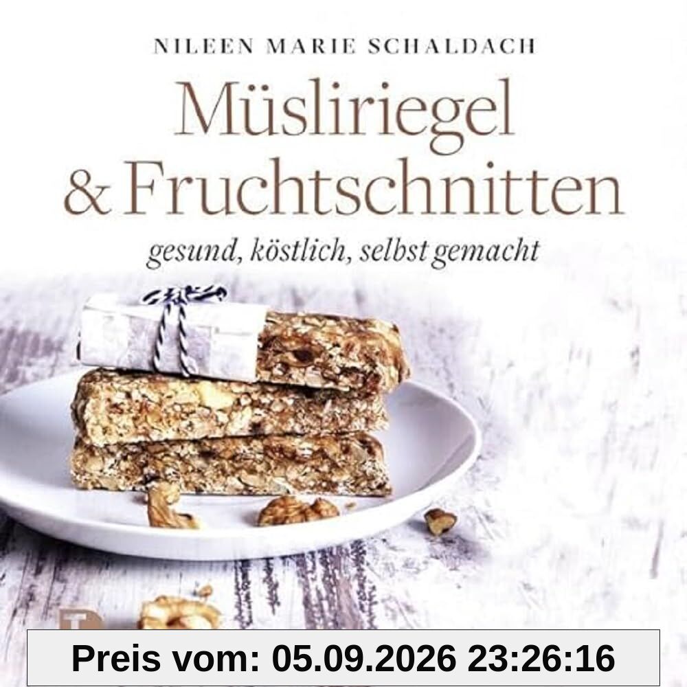 Müsliriegel und Fruchtschnitten