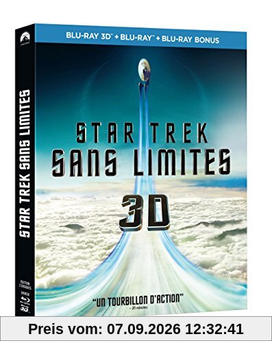 Star Trek Sans limites [Combo Blu-ray 3D + Blu-ray 2D + Blu-ray bonus]