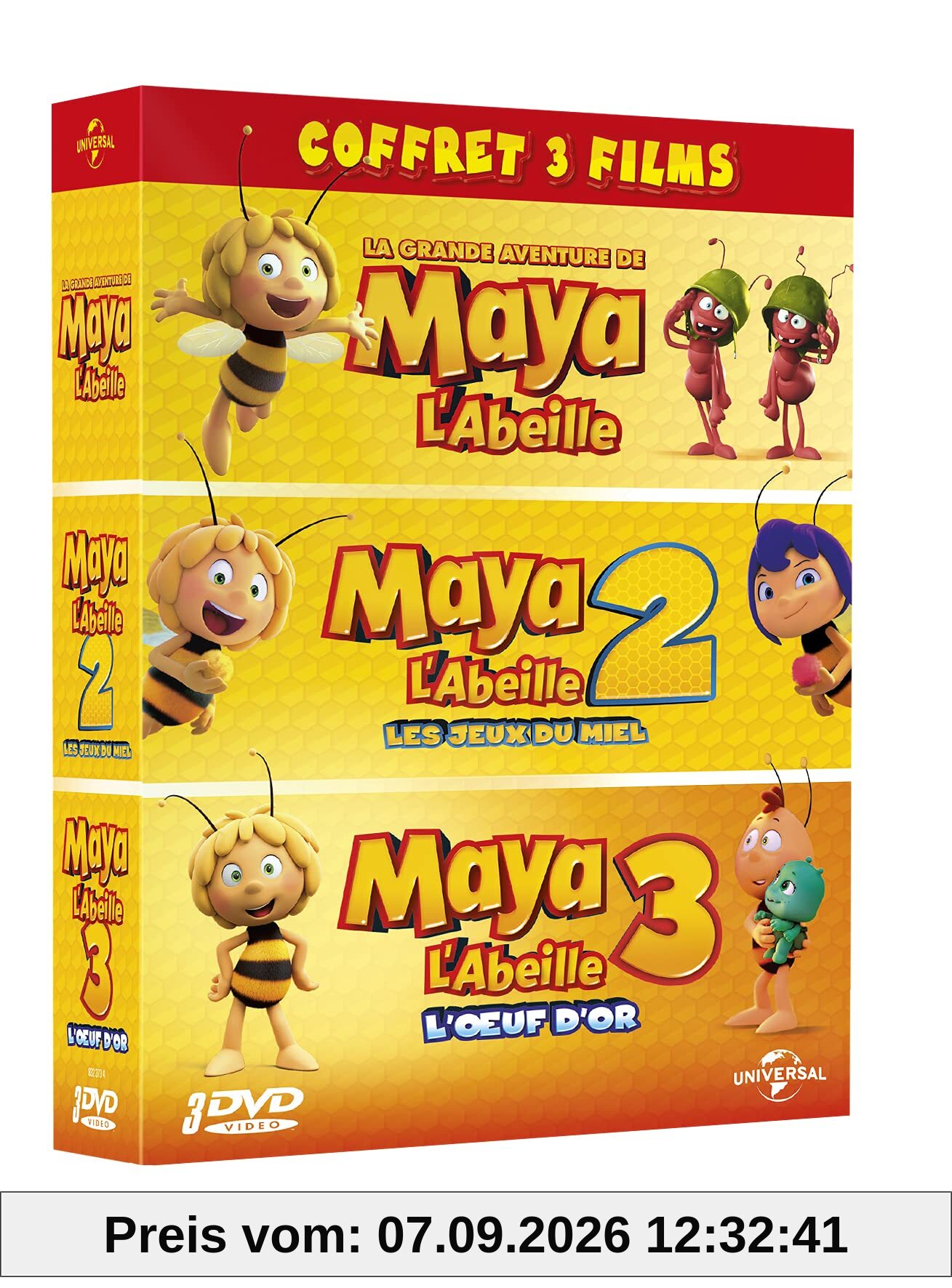 Coffret maya l'abeille 1 à 3 [FR Import]