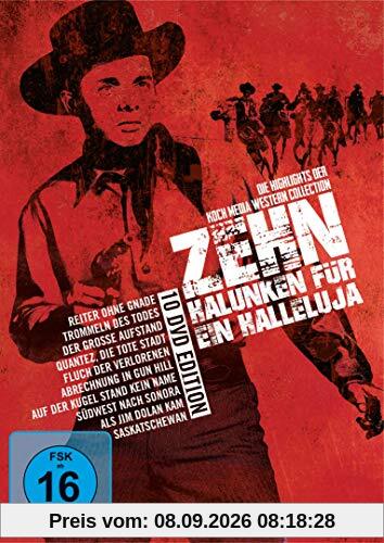 Zehn Halunken für ein Halleluja - Die Besten aus dem Westen [10 DVDs]