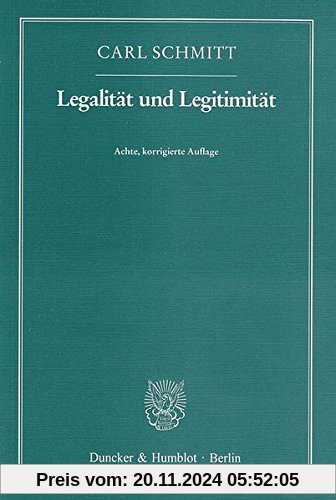 Legalität und Legitimität.