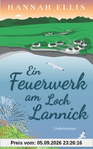 Ein Feuerwerk am Loch Lannick