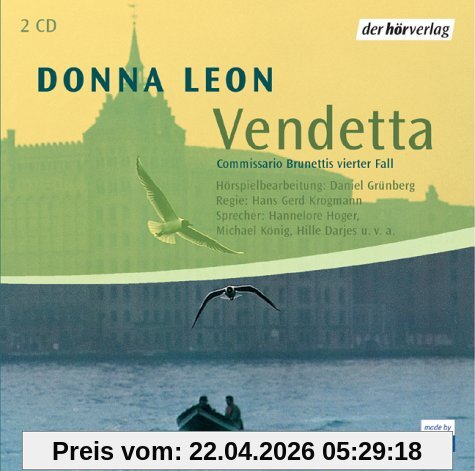 Vendetta. Audiobook. 2 CDs. . Commissario Brunettis vierter Fall