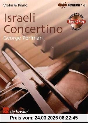 Israeli Concertino, für Violine u. Klavier, m. Audio-CD