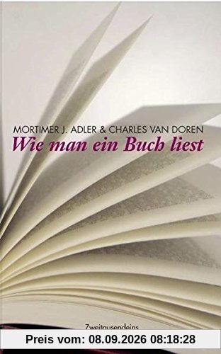 Wie man ein Buch liest