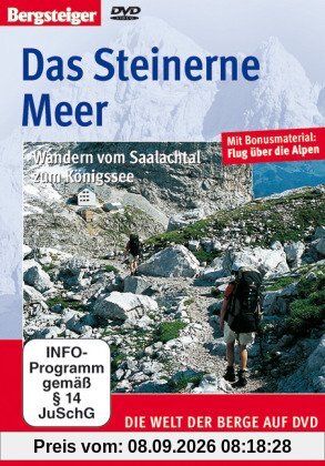 Das Steinerne Meer (Wandern vom Saalachtal zum Königssee) (Bruckmann DVD)
