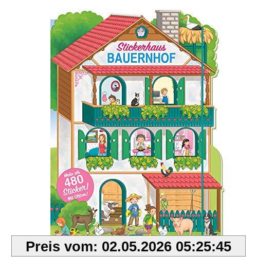 Trötsch Stickerbuch Stickerhaus Bauernhof: Stickerbuch Beschäftigungbuch